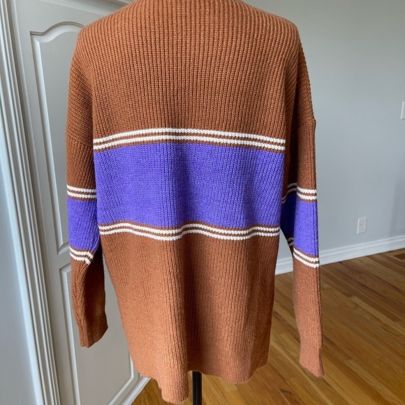 Lumiere size large long sleeve sweater crew neck work cozy modest Autumn  EUC - Picture 11 of 12